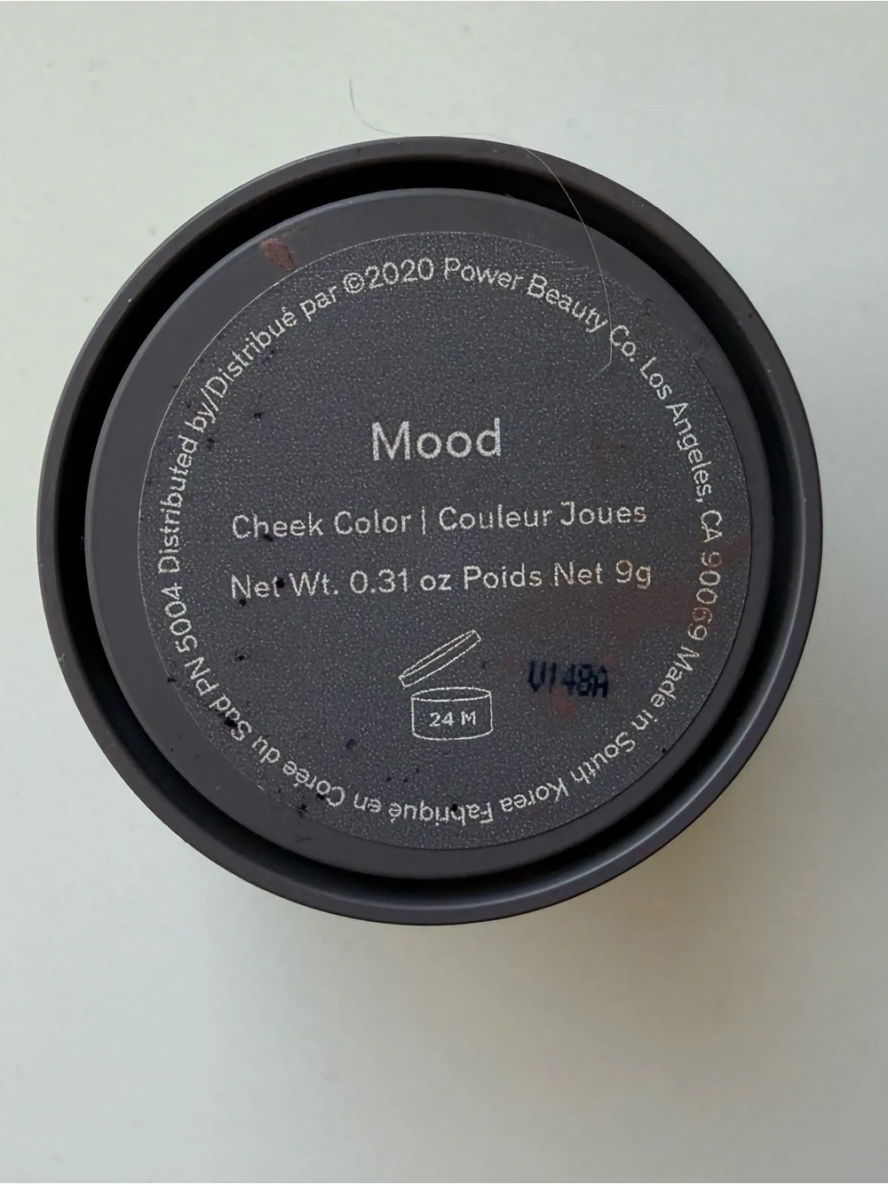 Merit Flush Balm Cream Blush in Mood - full size.